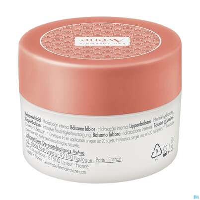 Sie sehen eine Packung Avene Basislinie Feuchtigkeitsspendender Lippenbalsam Tiege 10ml, Produktbild: 08 Avene Basislinie Feuchtigkeitsspendender Lippenbalsam Tiege 10ml, A-Nr.: 5939727 - 08