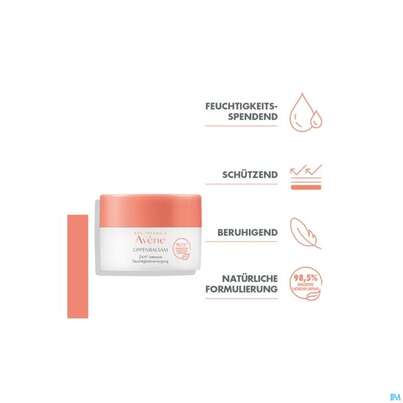 Sie sehen eine Packung Avene Basislinie Feuchtigkeitsspendender Lippenbalsam Tiege 10ml, Produktbild: 16 Avene Basislinie Feuchtigkeitsspendender Lippenbalsam Tiege 10ml, A-Nr.: 5939727 - 16