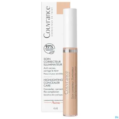 Sie sehen eine Packung Avene Couvrance Pflege-concealer 1st, Produktbild: 06 Avene Couvrance Pflege-concealer 1st, A-Nr.: 5961371 - 06