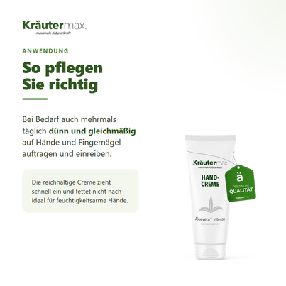 Aloe Vera Handcreme 70 ml, A-Nr.: 5414261 - 04