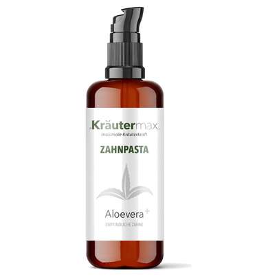 Sie sehen eine Packung Aloe Vera Zahnpasta 1 x 50 ml, Produktbild: 01 Aloe Vera Zahnpasta 1 x 50 ml, A-Nr.: 5858756 - 01