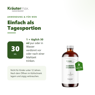 Aloevera Saft 1000 ml, A-Nr.: 4731746 - 04