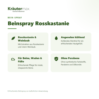 Beinspray Rosskastanie 120 ml, A-Nr.: 4730669 - 02