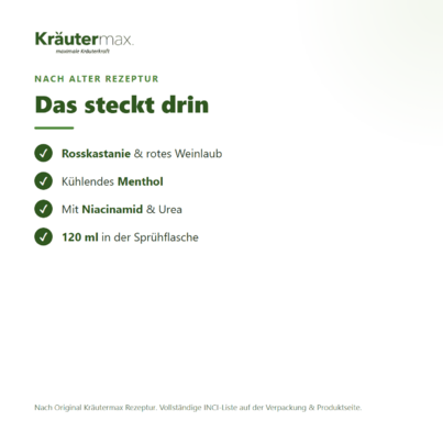Beinspray Rosskastanie 120 ml, A-Nr.: 4730669 - 03