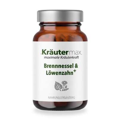 Brennnessel und Löwenzahn+ Kapseln 60 Stück, A-Nr.: 6129887 - 01