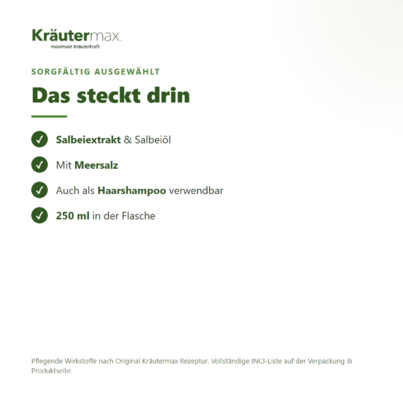 Salbei Duschgel 250 ml, A-Nr.: 4760185 - 03