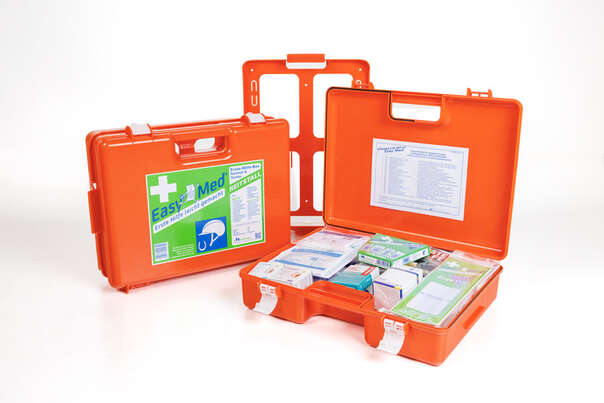 Sie sehen eine Packung EasyMed Erste Hilfe Kasten Reitstall Z1020, Produktbild: 02 EasyMed Erste Hilfe Kasten Reitstall Z1020, A-Nr.: 6029803 - 02