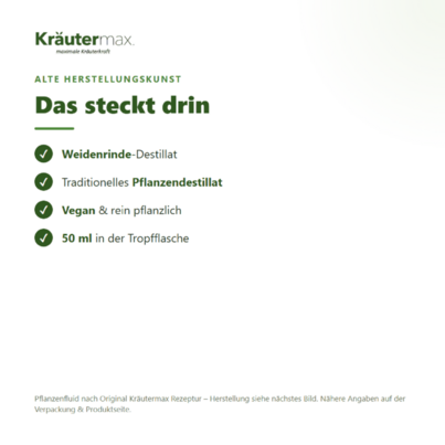 Weidenrinde Tropfen 50 ml, A-Nr.: 4433983 - 04