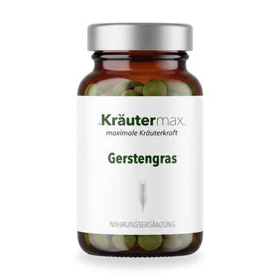 Sie sehen eine Packung Gerstengras Tabletten 120 Stück, Produktbild: 01 Gerstengras Tabletten 120 Stück, A-Nr.: 4731628 - 01