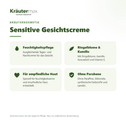 Sensitive Gesichtscreme 50 ml, A-Nr.: 4849494 - 02