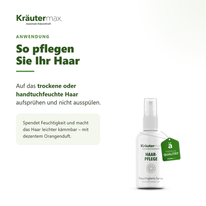 Sie sehen eine Packung Feuchtigkeitsspray für die Haare 125 ml, Produktbild: 04 Feuchtigkeitsspray für die Haare 125 ml, A-Nr.: 5921578 - 04