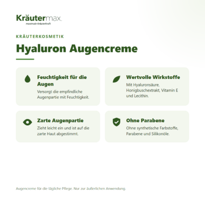 Hyaluron Augencreme 15 ml, A-Nr.: 4318897 - 01