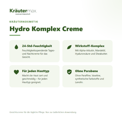 Hydro Komplex Gesichtscreme 60 ml, A-Nr.: 6136083 - 02