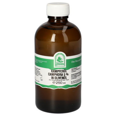 KAMPFEROEL CAMPHORA 5% IN OLIVENOEL 250 ML, A-Nr.: 5724665 - 01