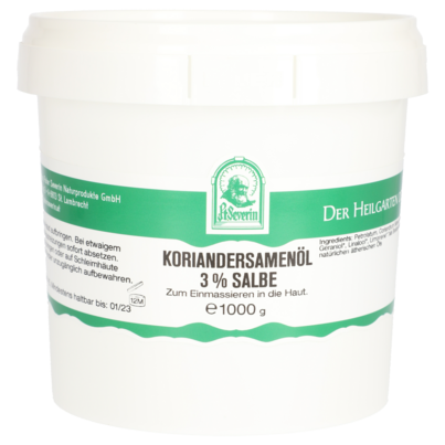 KORIANDERSAMENOEL 3% SALBE 1000G, A-Nr.: 5802129 - 01