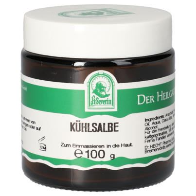 Sie sehen eine Packung KUEHLSALBE 100 G, Produktbild: 01 KUEHLSALBE 100 G, A-Nr.: 5730312 - 01