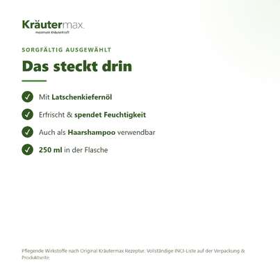 Sie sehen eine Packung Latschenkiefer Duschgel 250 ml, Produktbild: 03 Latschenkiefer Duschgel 250 ml, A-Nr.: 5804499 - 03