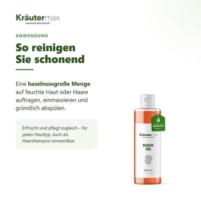 Sie sehen eine Packung Männer Duschgel 250 ml, Produktbild: 04 Männer Duschgel 250 ml, A-Nr.: 4730623 - 04
