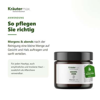 Sie sehen eine Packung Männer Feuchtigkeitscreme 100 ml, Produktbild: 04 Männer Feuchtigkeitscreme 100 ml, A-Nr.: 5443498 - 04