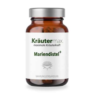 Sie sehen eine Packung Mariendistel plus Kapseln 100 Stück, Produktbild: 01 Mariendistel plus Kapseln 100 Stück, A-Nr.: 4588533 - 01