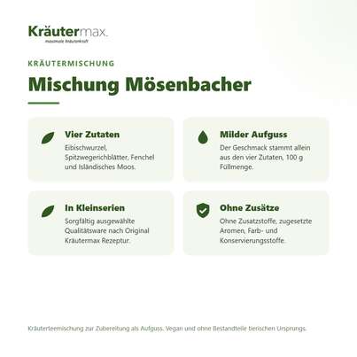 Kräutertee Mischung Mösenbacher 100 g, A-Nr.: 4609057 - 02