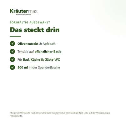 Sie sehen eine Packung Oliven Seife flüssig 500 ml, Produktbild: 03 Oliven Seife flüssig 500 ml, A-Nr.: 6010844 - 03