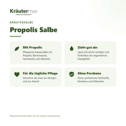 Propolis Salbe 100 ml, A-Nr.: 4790677 - 02