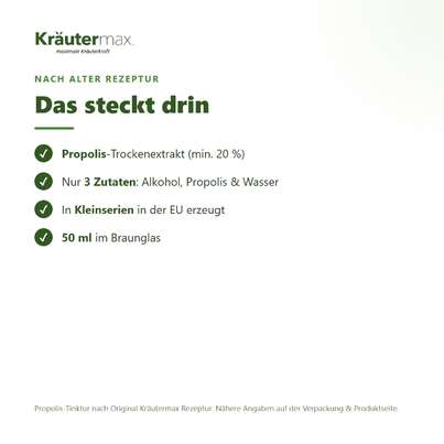 Propolis Tropfen 50 ml, A-Nr.: 4317544 - 03