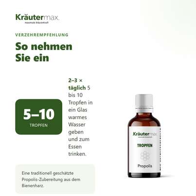 Propolis Tropfen 50 ml, A-Nr.: 4317544 - 04