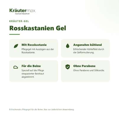 Rosskastanien Gel 100 ml, A-Nr.: 4319767 - 02