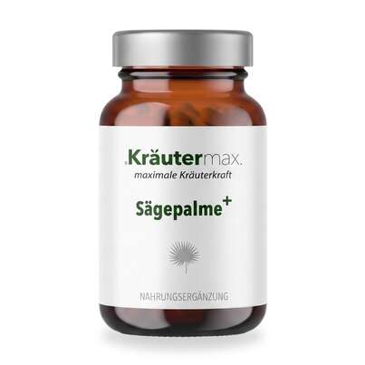 Sie sehen eine Packung Sägepalme plus Kapseln 60 Stück, Produktbild: 01 Sägepalme plus Kapseln 60 Stück, A-Nr.: 4318383 - 01