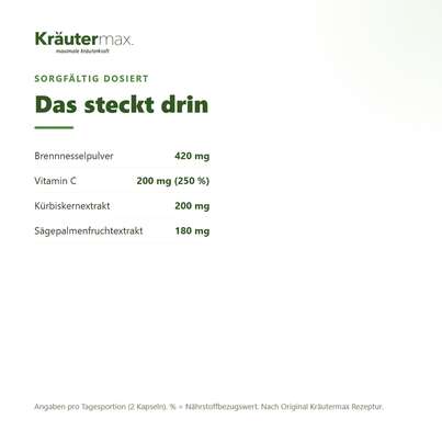 Sie sehen eine Packung Sägepalme plus Kapseln 60 Stück, Produktbild: 03 Sägepalme plus Kapseln 60 Stück, A-Nr.: 4318383 - 03