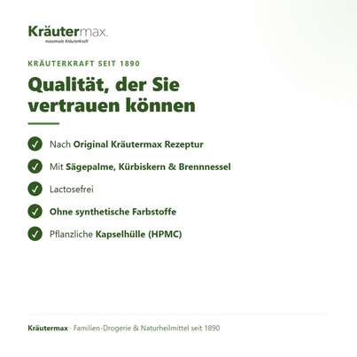 Sie sehen eine Packung Sägepalme plus Kapseln 60 Stück, Produktbild: 05 Sägepalme plus Kapseln 60 Stück, A-Nr.: 4318383 - 05