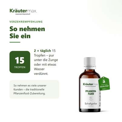 Schafgarbe Tropfen 50 ml, A-Nr.: 4730563 - 05
