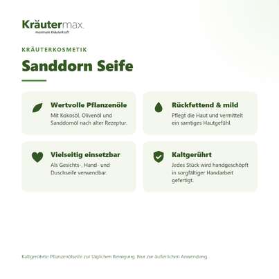 Sanddorn Seife 100 g, A-Nr.: 4760274 - 02