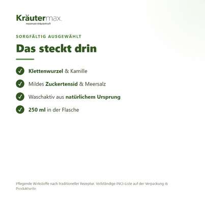 Klettenwurzel Shampoo 250 ml, A-Nr.: 5858816 - 03