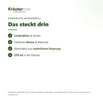Lindenblüten Shampoo 250 ml, A-Nr.: 4609301 - 03