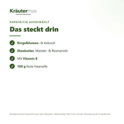 Haar Seife Ringelblume 100 g, A-Nr.: 4938683 - 03