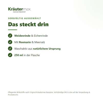 Sie sehen eine Packung Weidenrinde Shampoo 250 ml, Produktbild: 03 Weidenrinde Shampoo 250 ml, A-Nr.: 4319425 - 03