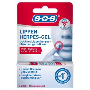SOS Lippenherpes Gel 5G, A-Nr.: 6147425 - 01