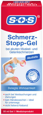 SOS Schmerz-Stopp Gel 50ML, A-Nr.: 6142178 - 01