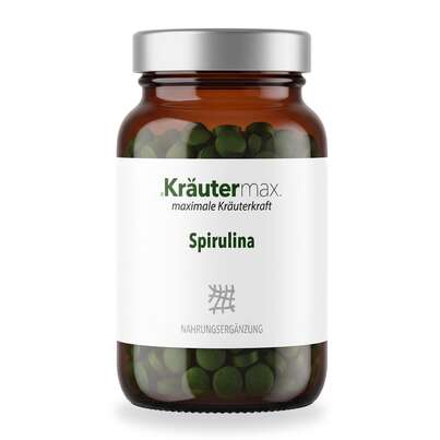 Sie sehen eine Packung Spirulina Tabletten 1 x 300 Stück, Produktbild: 01 Spirulina Tabletten 1 x 300 Stück, A-Nr.: 5942155 - 01