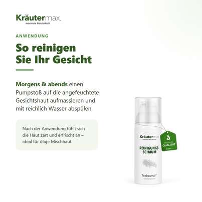 Reinigungsschaum Teebaumöl 150 ml, A-Nr.: 3987946 - 04