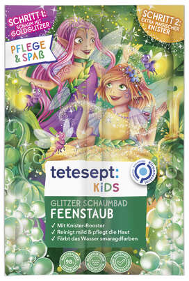 tetesept Kids Glitzer Schaumbad Feenstaub 45g, A-Nr.: 5830456 - 01