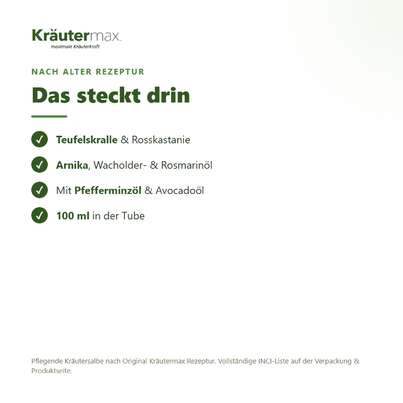 Sie sehen eine Packung Teufelskralle Salbe 100 ml, Produktbild: 03 Teufelskralle Salbe 100 ml, A-Nr.: 5138915 - 03