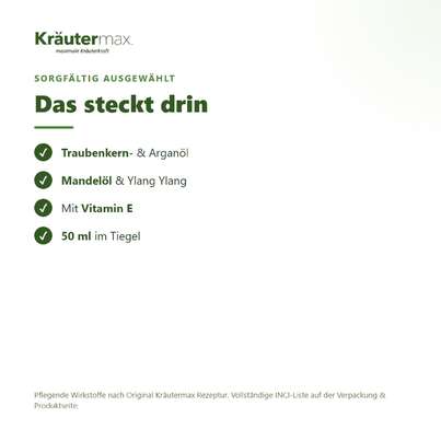 Traubenkernöl Creme Gesichtscreme 50 ml, A-Nr.: 6011714 - 03