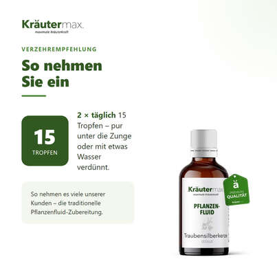 Sie sehen eine Packung Traubensilberkerze Tropfen 50 ml, Produktbild: 05 Traubensilberkerze Tropfen 50 ml, A-Nr.: 5804482 - 05