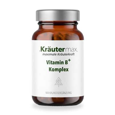 Sie sehen eine Packung Vitamin B Komplex Kapseln 60 Stück, Produktbild: 01 Vitamin B Komplex Kapseln 60 Stück, A-Nr.: 4318012 - 01
