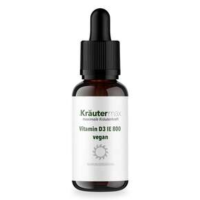 Vitamin D3 IE 800 Vegan Tropfen 15 ml, A-Nr.: 6130057 - 01