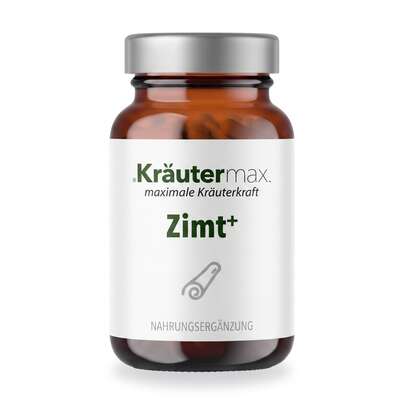 Sie sehen eine Packung Zimt plus Kapseln 60 Stück, Produktbild: 01 Zimt plus Kapseln 60 Stück, A-Nr.: 4318495 - 01